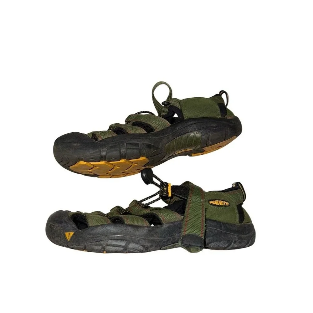 KEEN‎ Newport H2 12 Green Sport kids 12 Sandals Waterproof Adjustable Strap